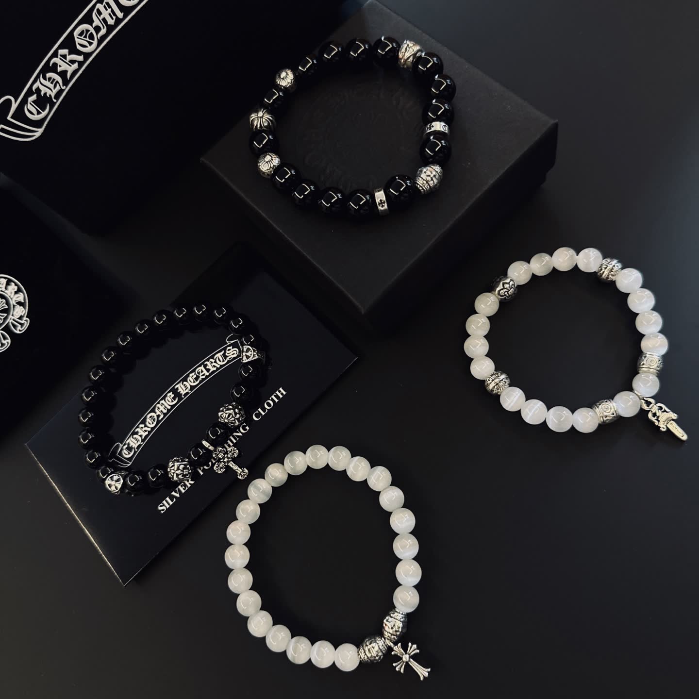 Chrome Hearts Beaded Bracelets Set
